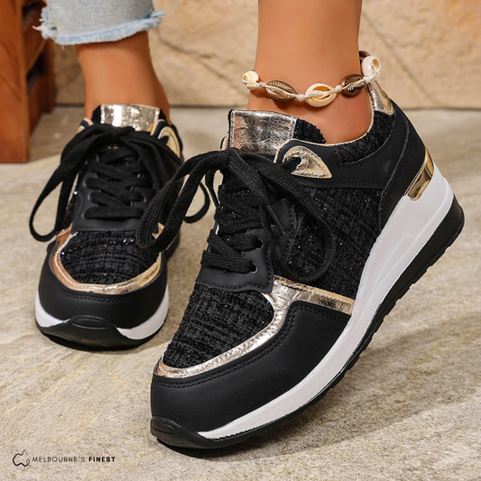 The Ava Luxe Platform Sneaker