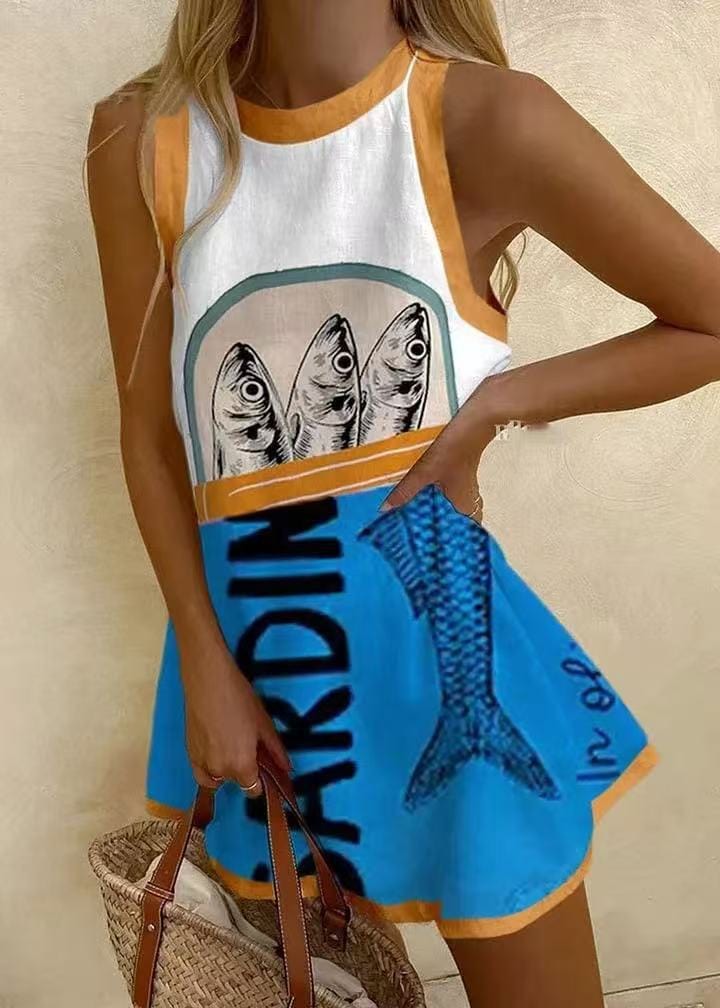 Ayla Linen Mini Dress