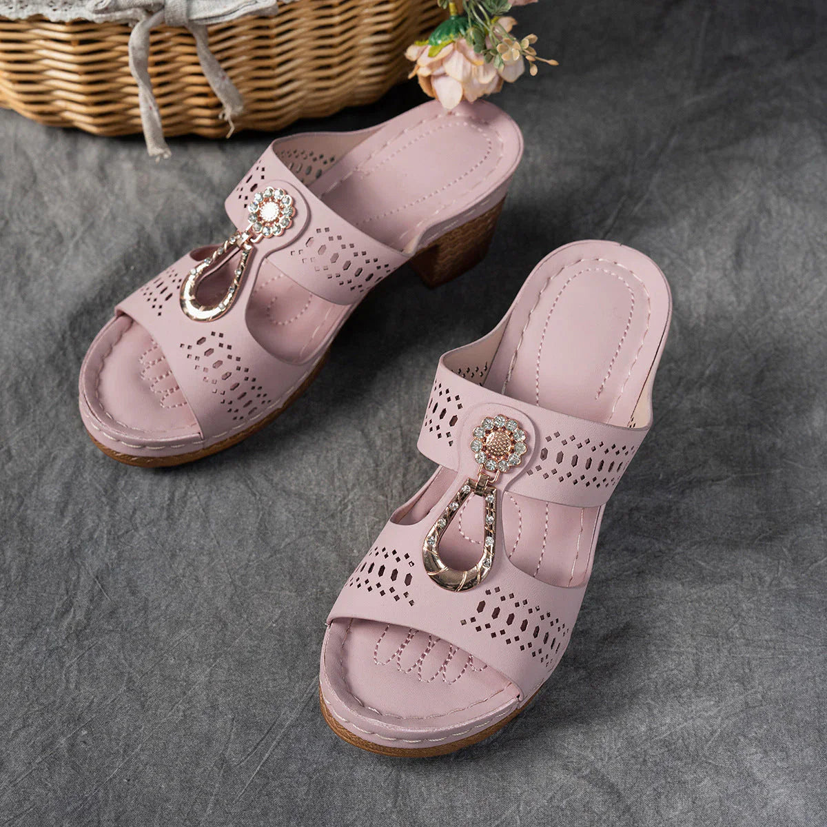 Zariah™ Orthopedic Heel Sandals