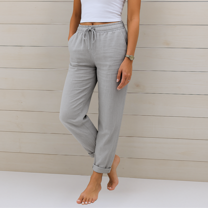 Freya™ Premium Linen Stretch Trousers