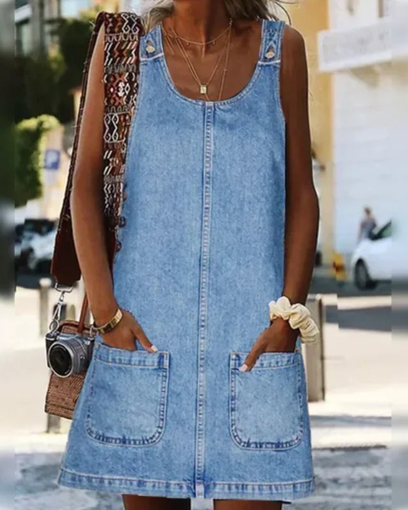 Maily Denim Dress