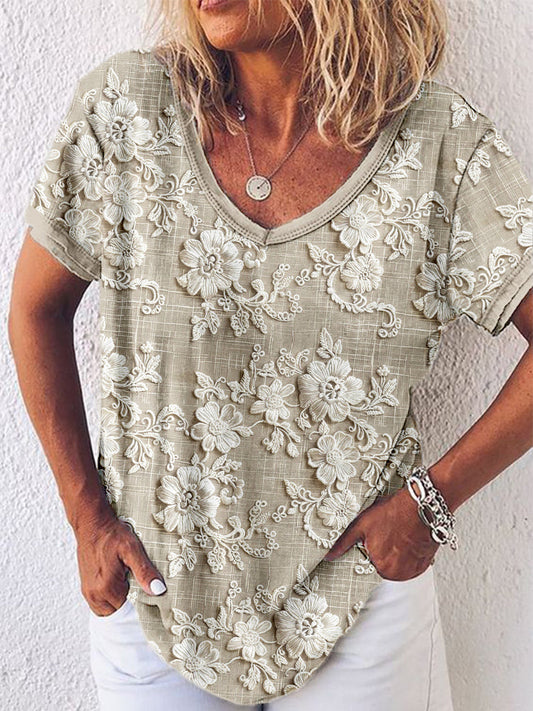 Mia™ Floral Printed Top