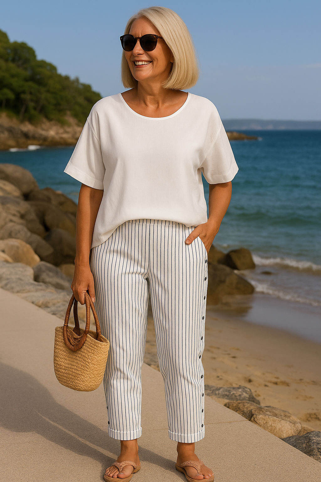 Flora Comfort Pants – Where Ease Meets Elegance
