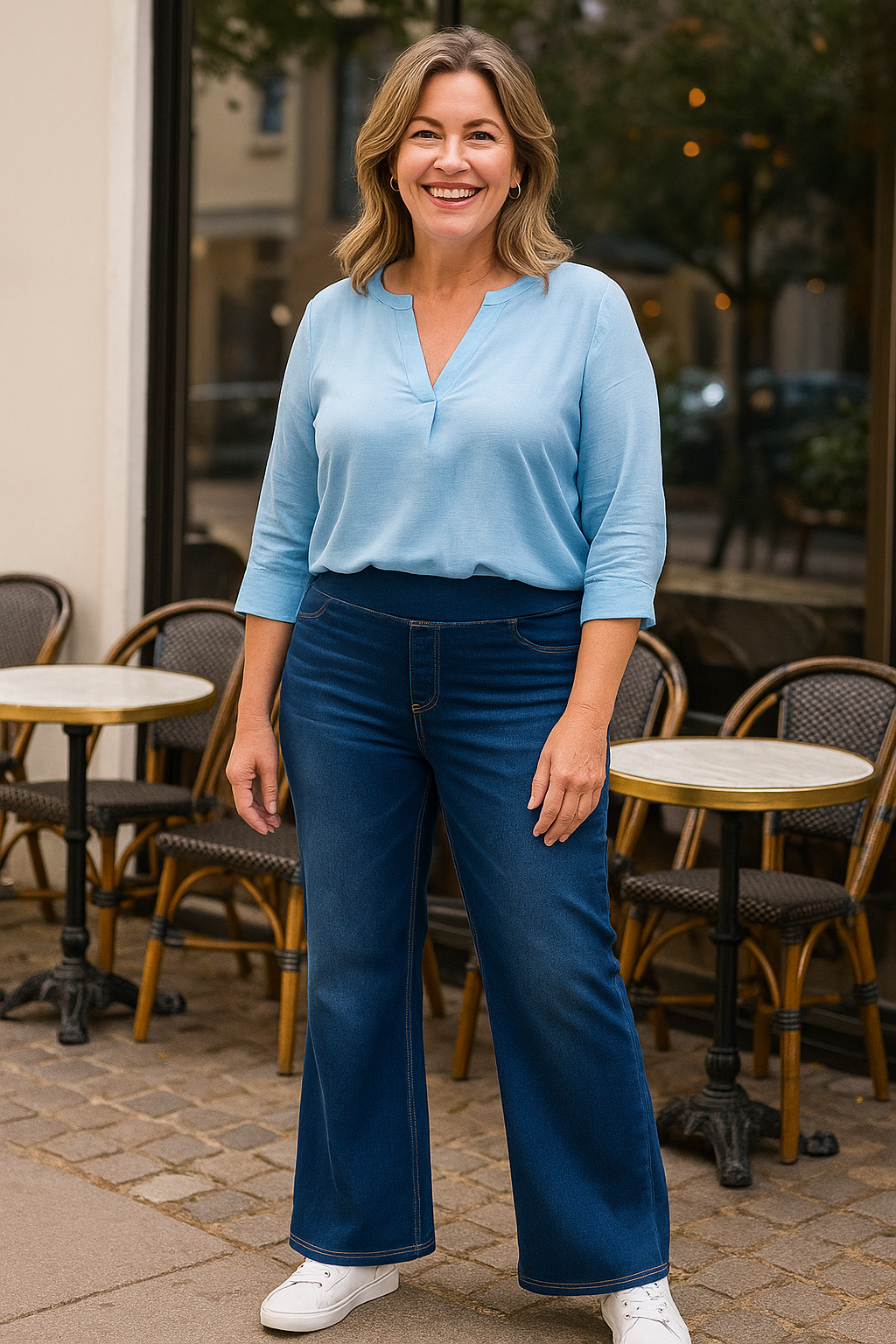 Karen 2 PACK Stretch Denim trousers