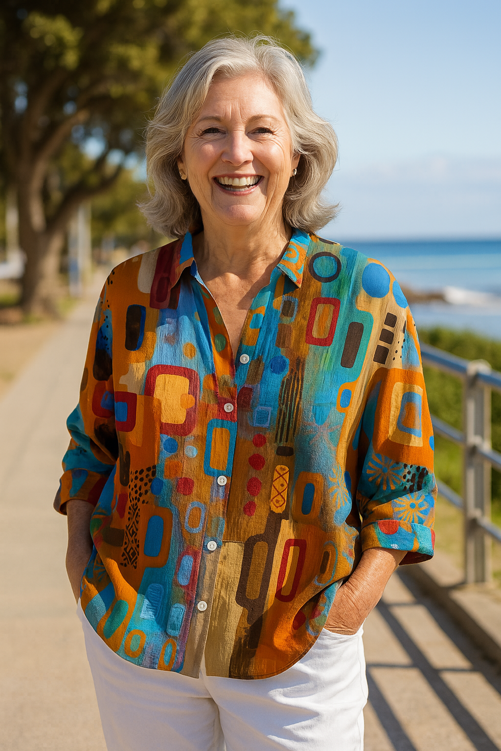 Eve Artistic Blouse - Effortless, Unapologetically You