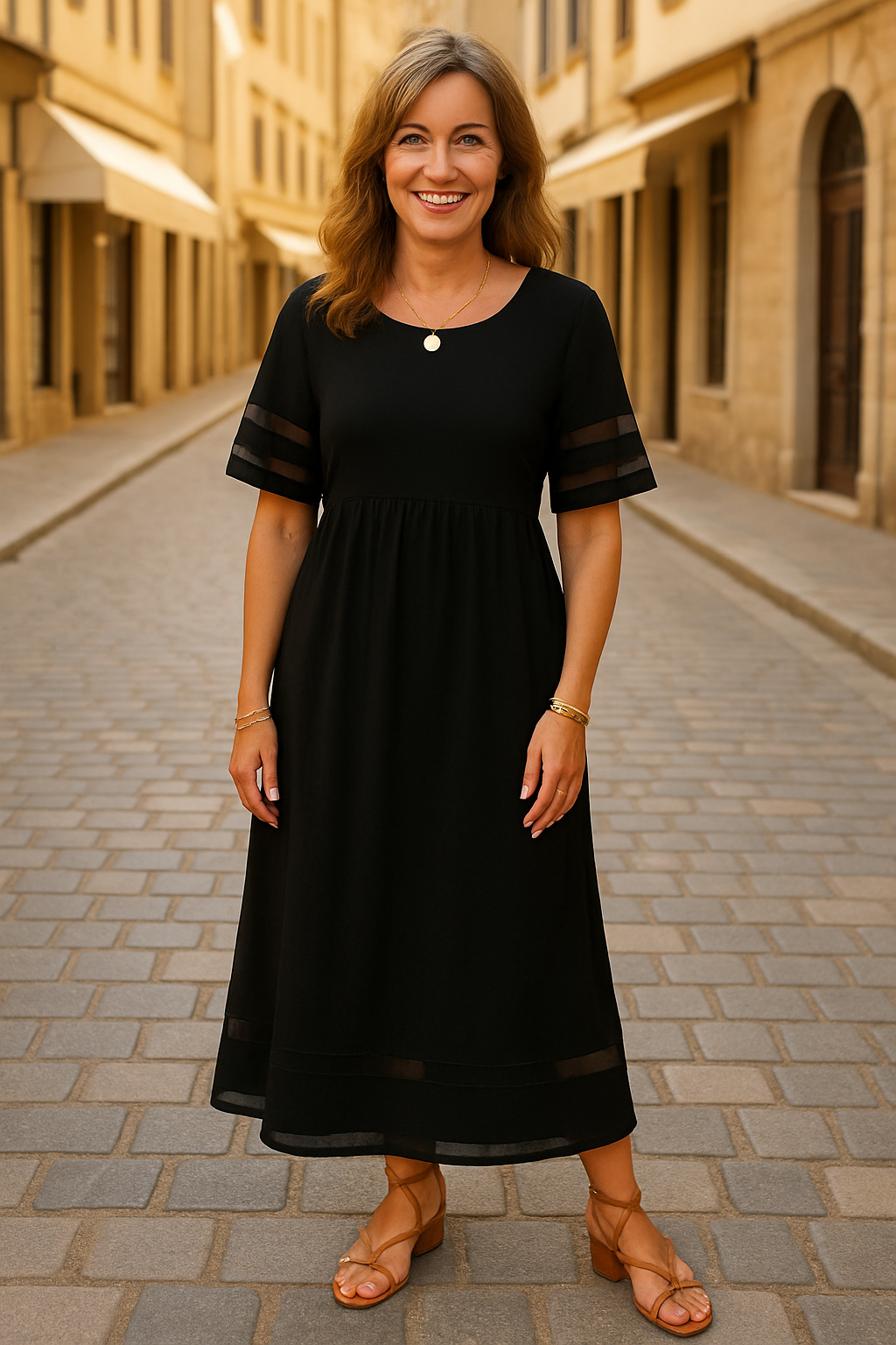 Nalia - Tummy Coverage Dress