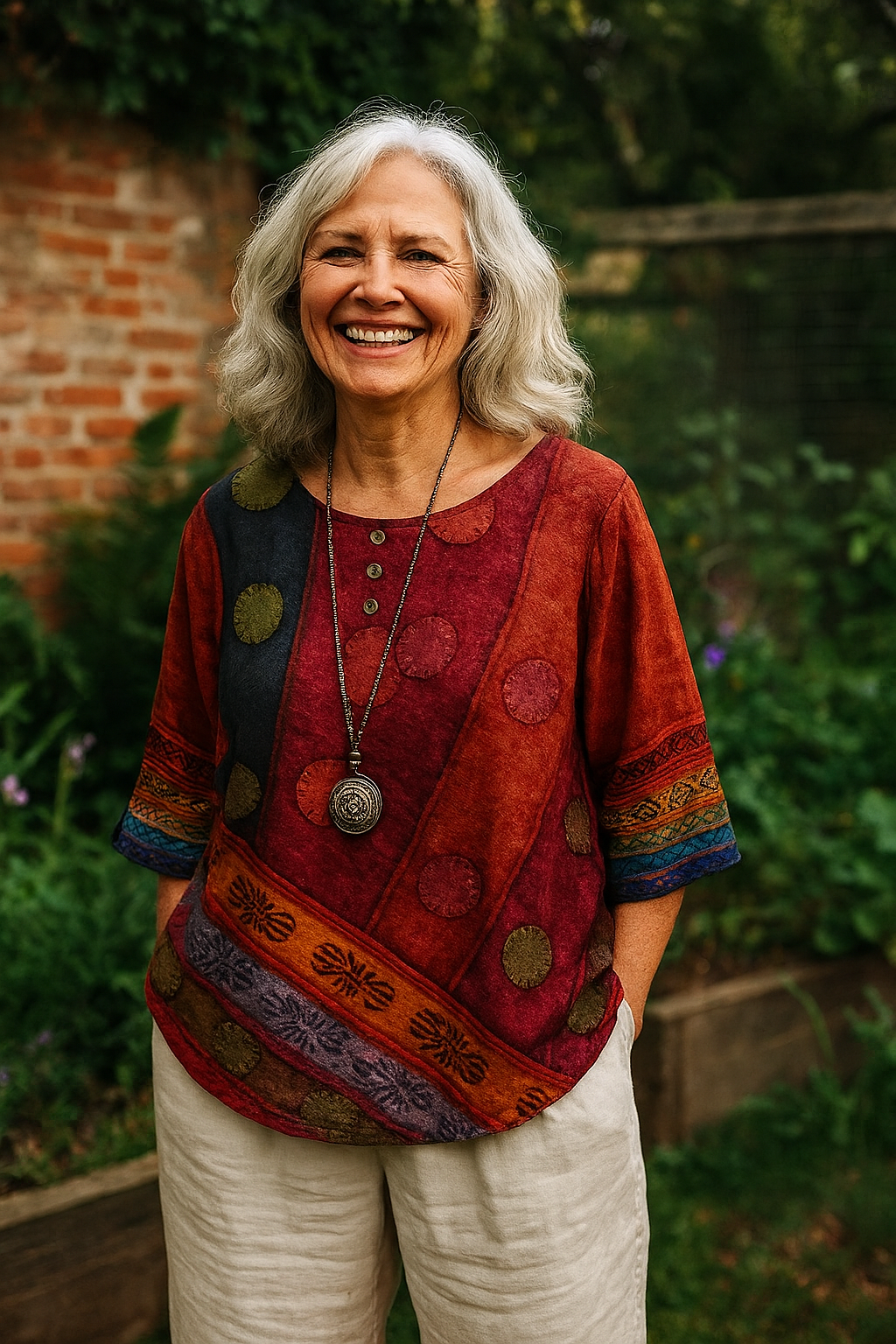 Wendy Artistic Top – Flows Gently, Flatters Beautifully