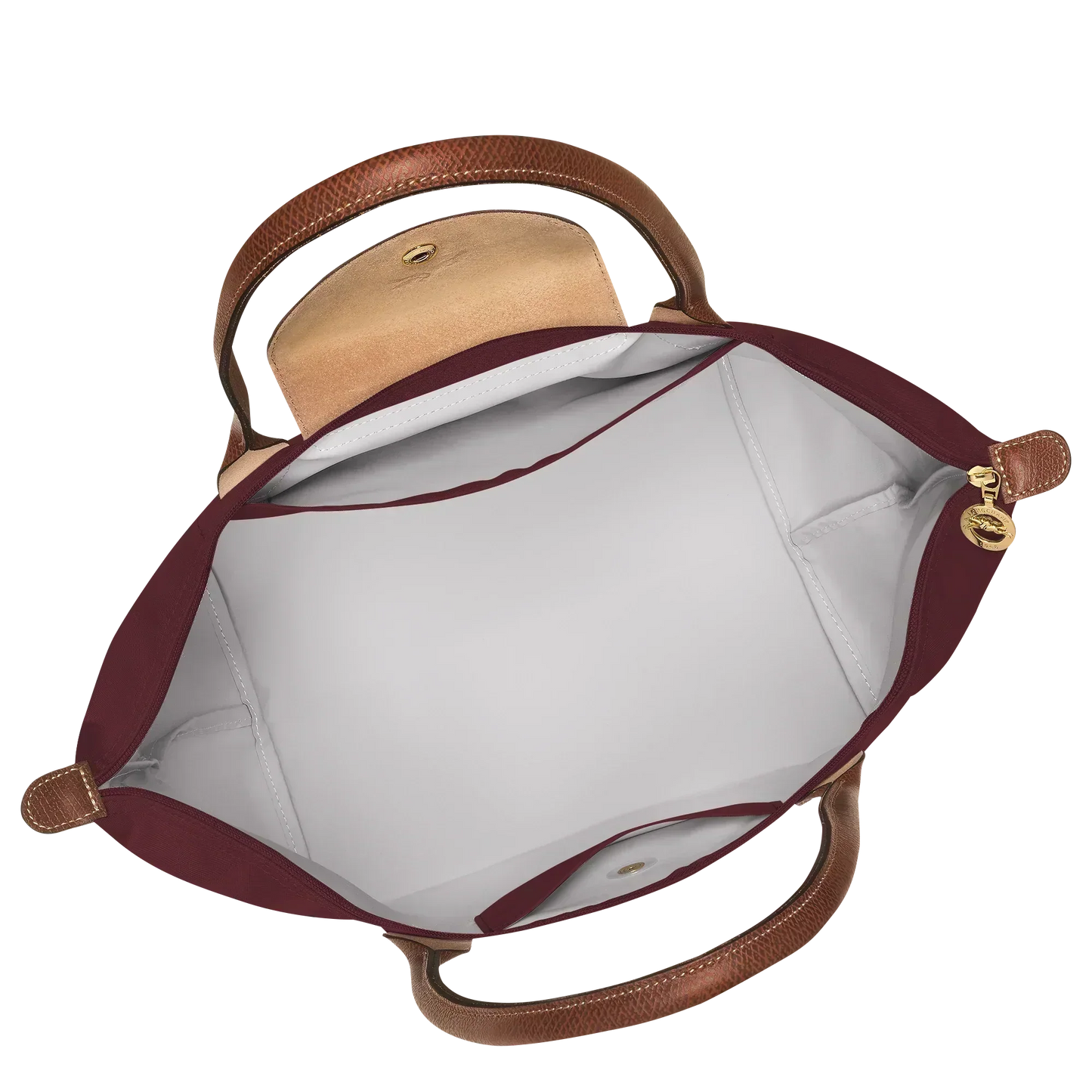 Vickie, Le Pliage bag, burgundy