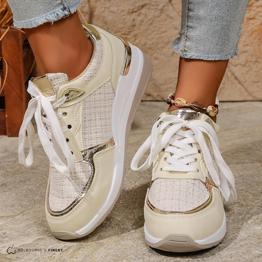 The Ava Luxe Platform Sneaker