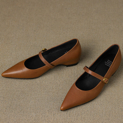 Ella Genuine Leather High Heels