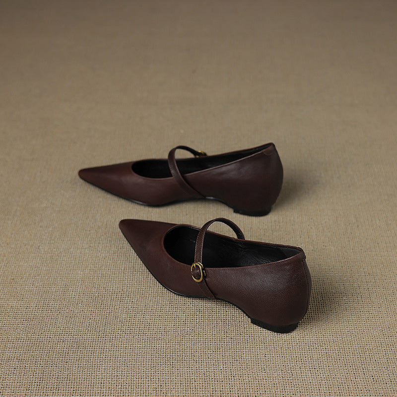 Ella Genuine Leather High Heels