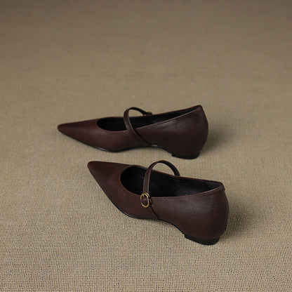 Ella Genuine Leather High Heels