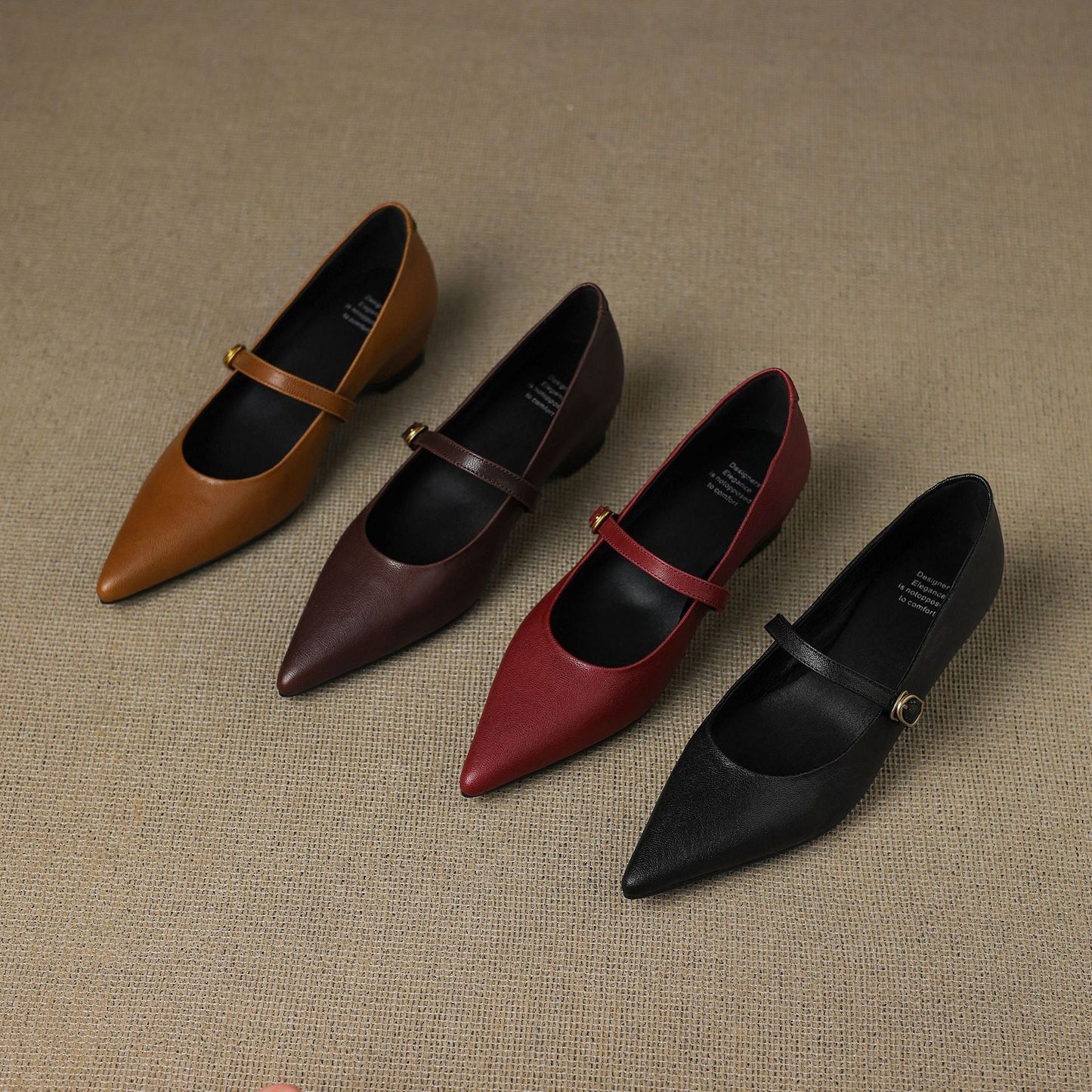 Ella Genuine Leather High Heels