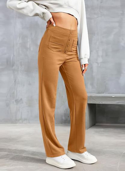 Susan High-Waist Stretch & No-Pill Trouser – Timeless Confidence