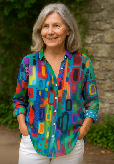 Eve Artistic Blouse - Effortless, Unapologetically You