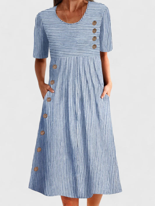 Emma Striped Summer Dress