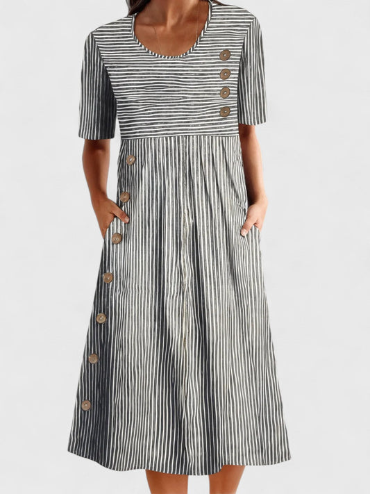 Emma Striped Summer Dress