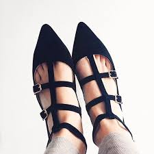 Renee Chic Strappy Flats